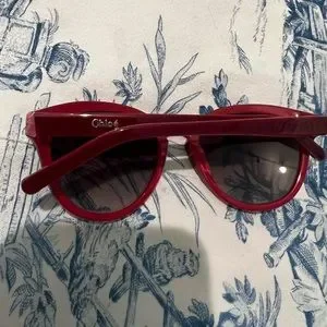EUC Chloe sunglasses Chloe | Accessories | Euc Chloe Sunglasses Smoke Greypink  main image 4